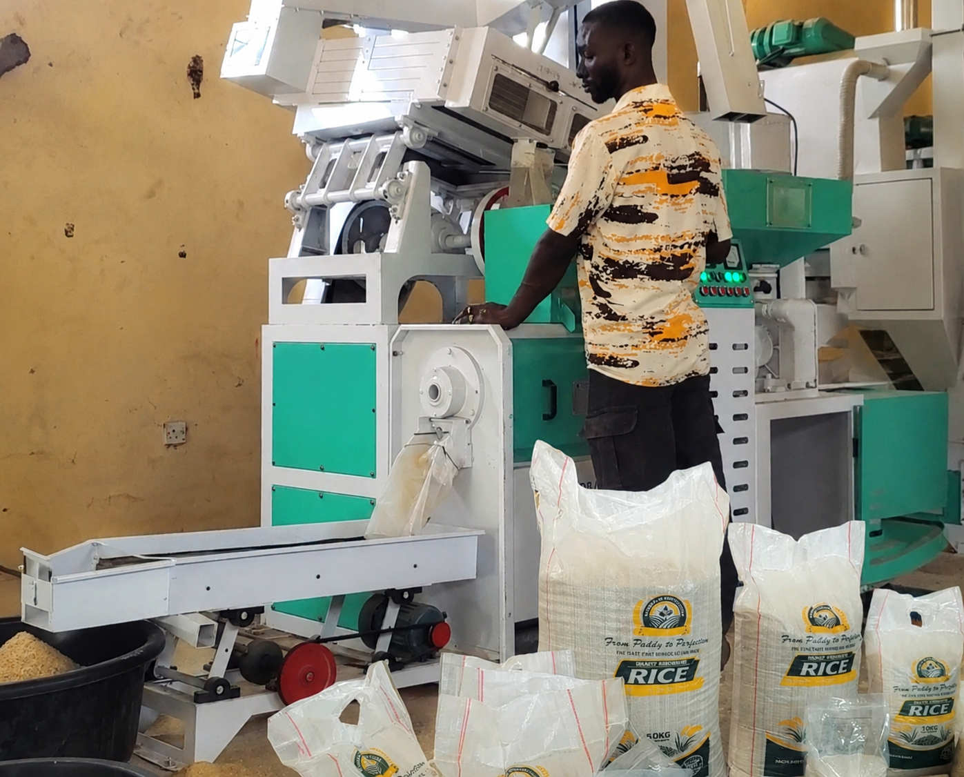 Rice Milling Process